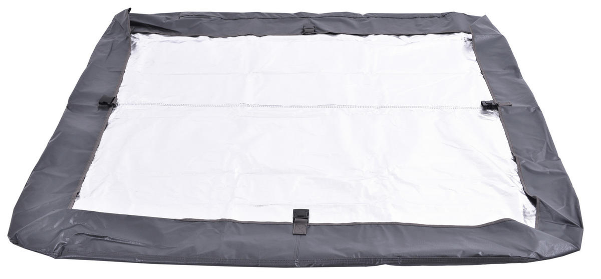 WHIRLPOOL-ABDECKHILFE  - Schwarz, Basics, Kunststoff (158/158cm)