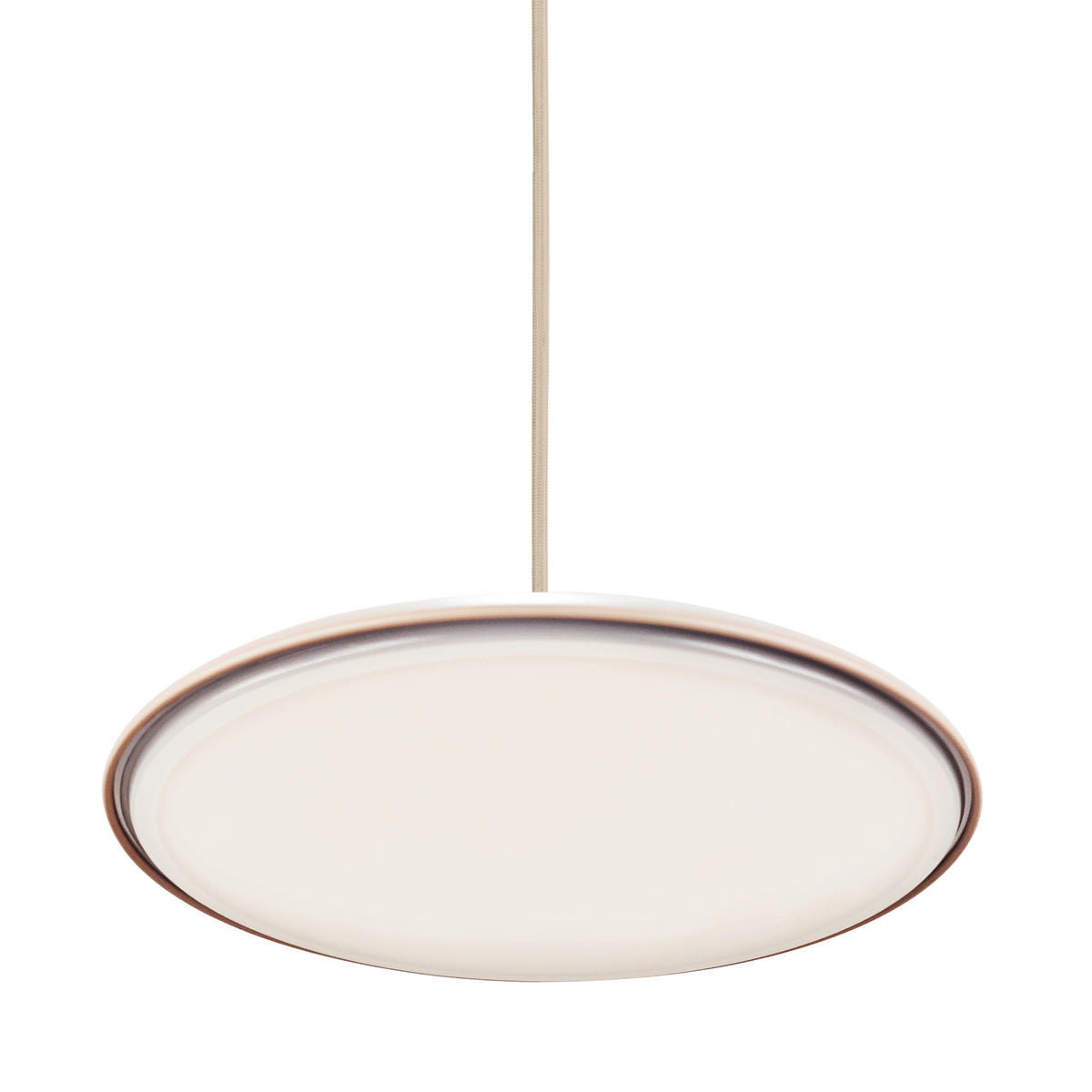 LED-HÄNGELEUCHTE 40/6 cm   - Hellrosa, Design, Metall (40/6cm) - Nordlux
