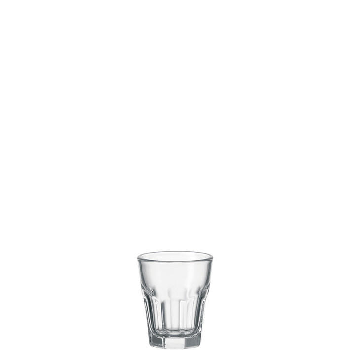 KOZAREC ZA APERITIV  Rock 50 ml - prosojno, Basics, steklo (0,05l) - Leonardo