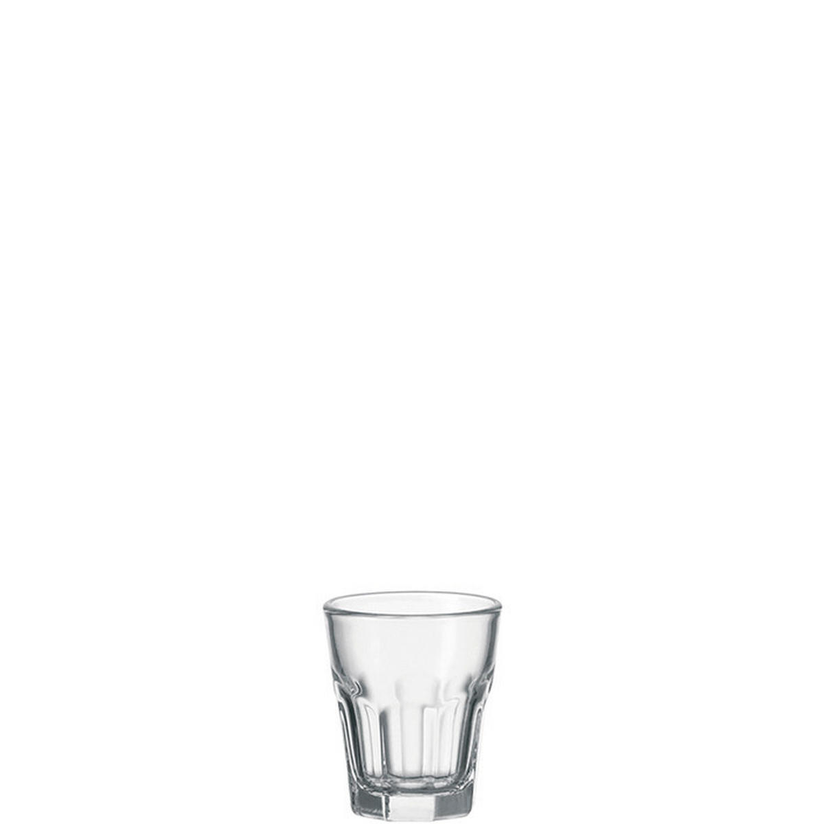 SKLENICE NA DESTILÁTY - průhledné, Konvenční, sklo (0,05l) - Leonardo