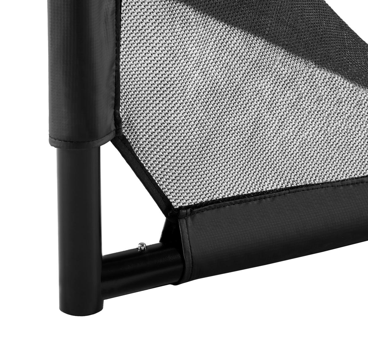 FUßBALLTOR  - Schwarz, KONVENTIONELL, Metall (150/60/60cm) - Salta