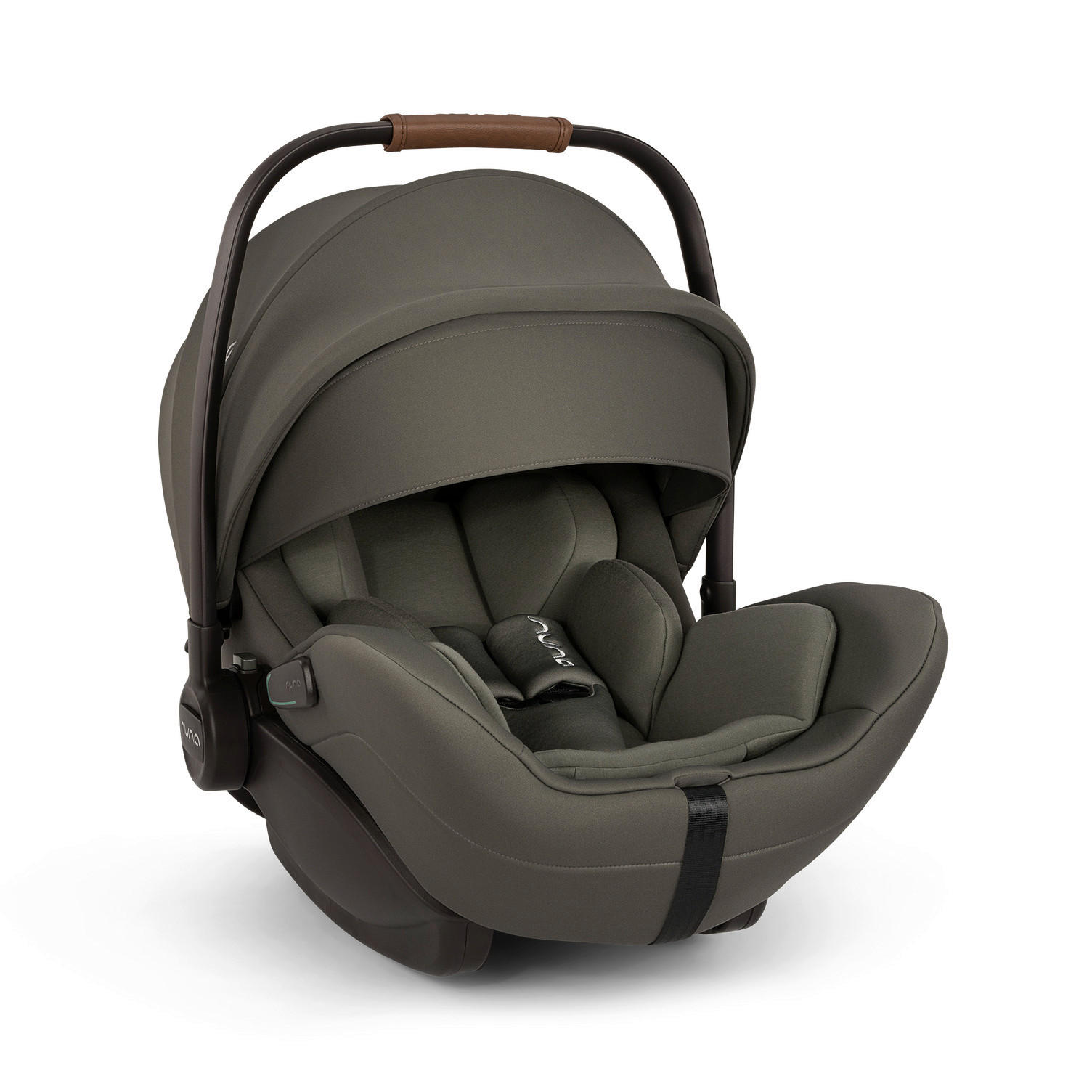 BABYSCHALE Arra flex  - Dunkelgrün, Basics, Kunststoff/Textil (77/43/59cm) - Nuna
