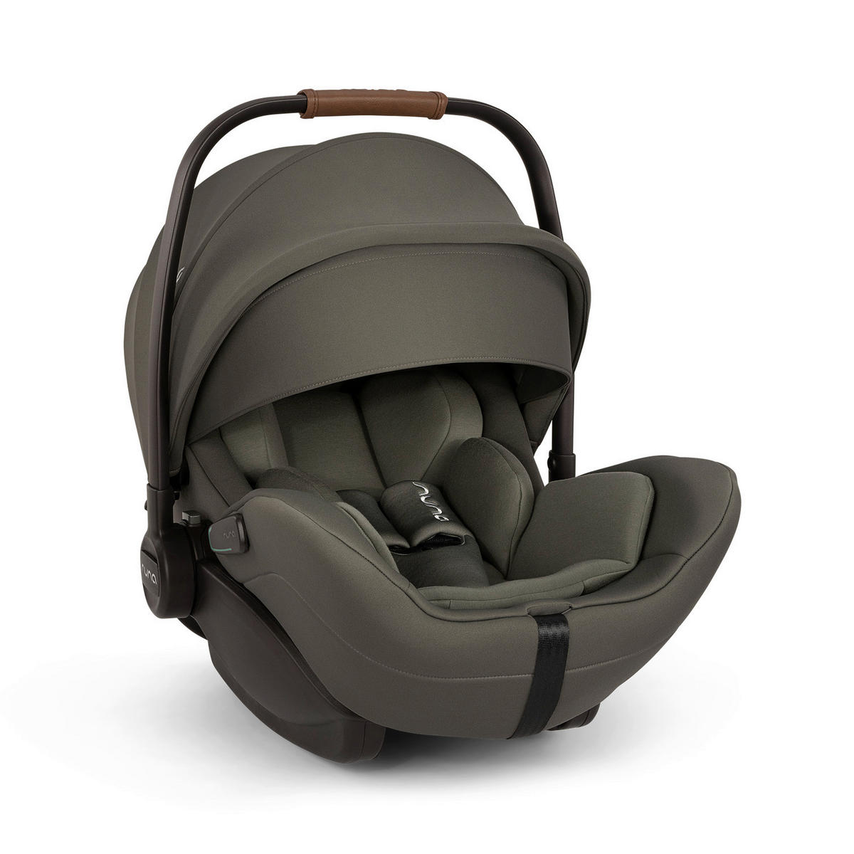 BABYSCHALE Arra flex  - Dunkelgrün, Basics, Kunststoff/Textil (77/43/59cm) - Nuna