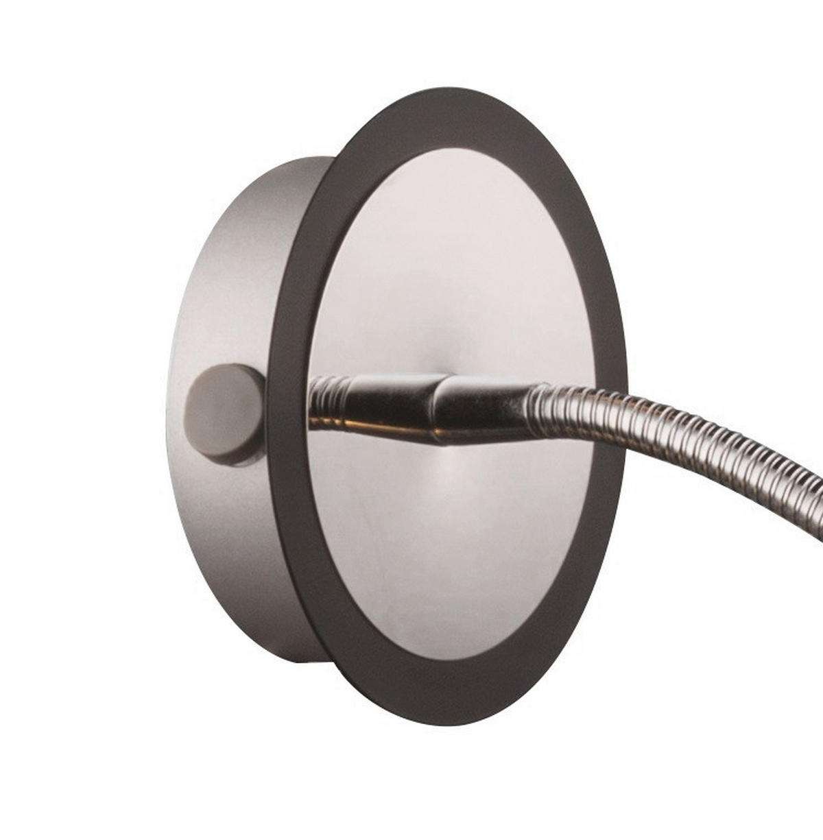LED-WANDLEUCHTE 22/10/22 cm   - Schwarz, KONVENTIONELL, Metall (22/10/22cm)