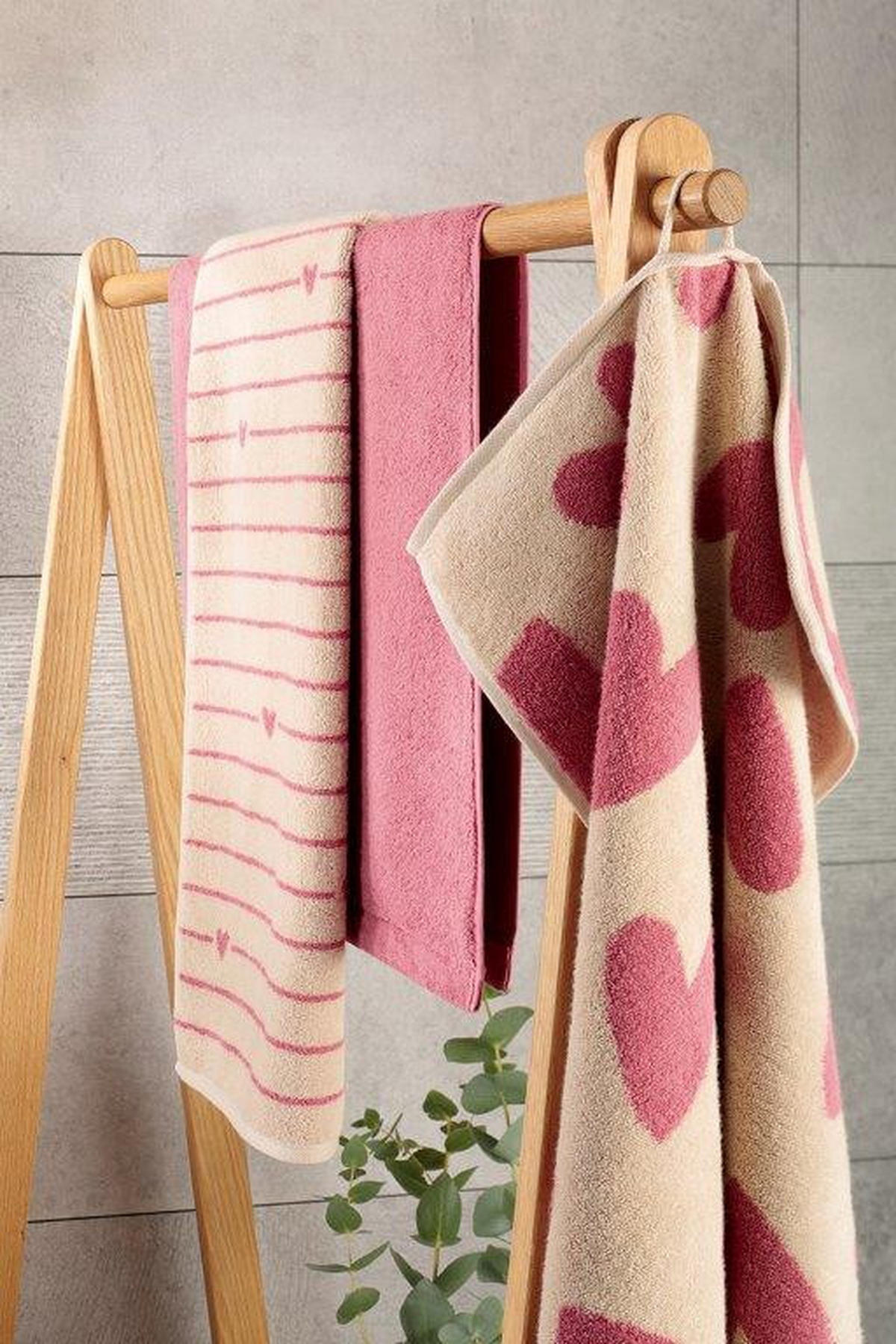 BRISAČA Heart Beats  barve gozdnih sadežev, svetlo modra, sivobež 50/100 cm  - sivobež/svetlo modra, Konvencionalno, tekstil (50/100cm) - Cawoe