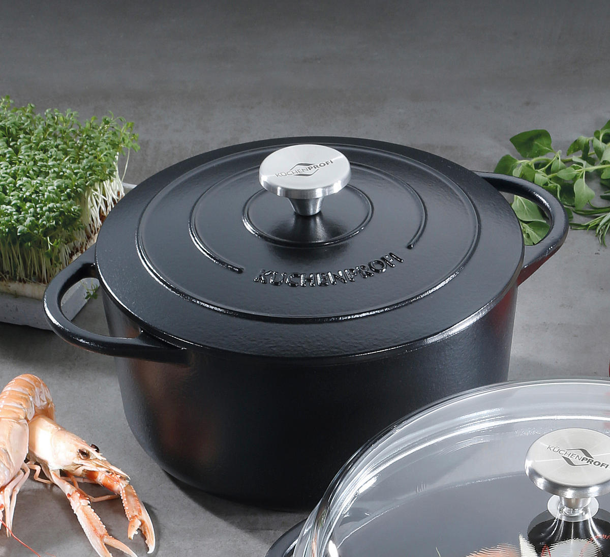 BRATENTOPF PROVENCE 4.2 L  - Basics, Metall (24/11,5cm) - KÜCHENPROFI
