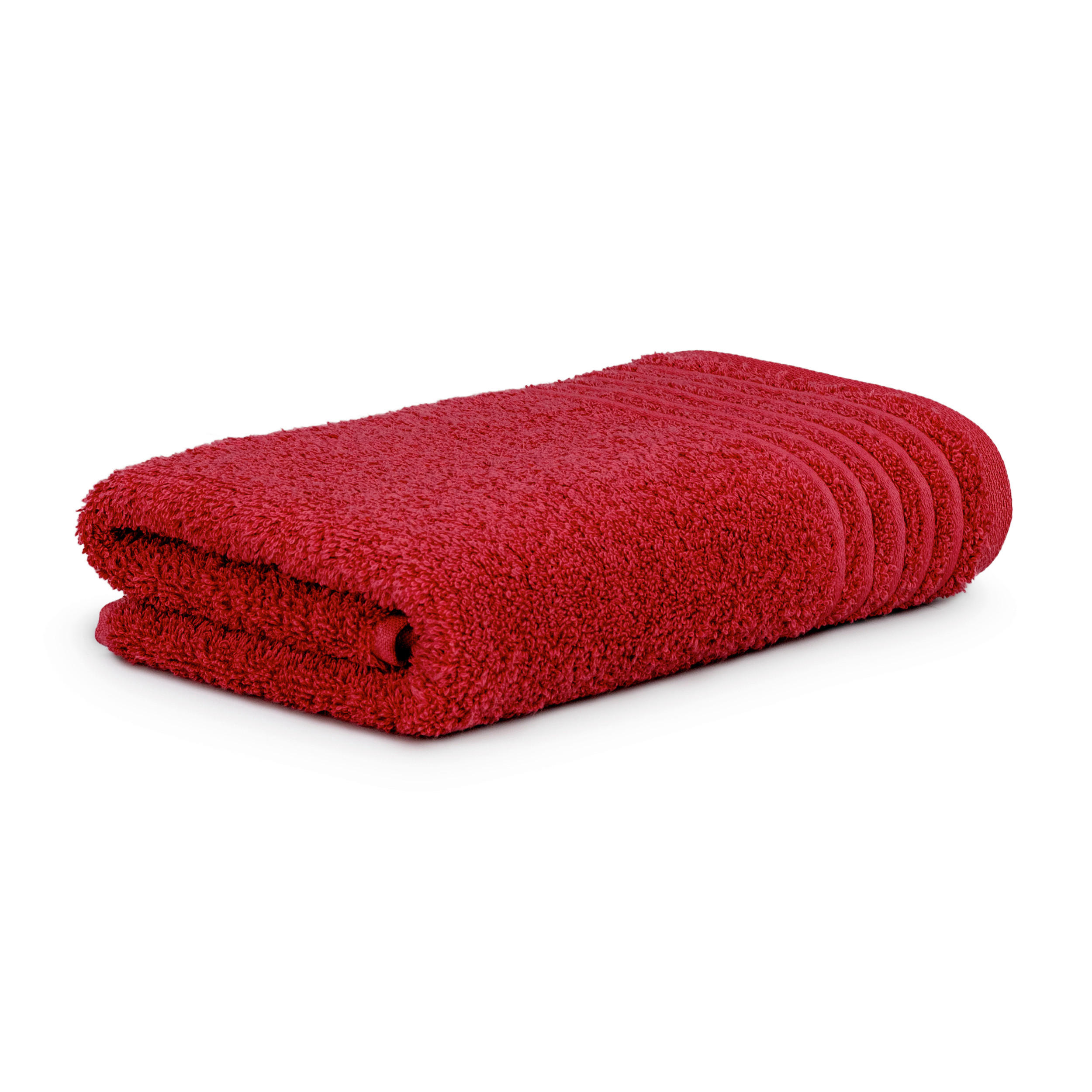 HANDTUCH Rot  - Rot, Basics, Textil (50/100cm) - Moeve