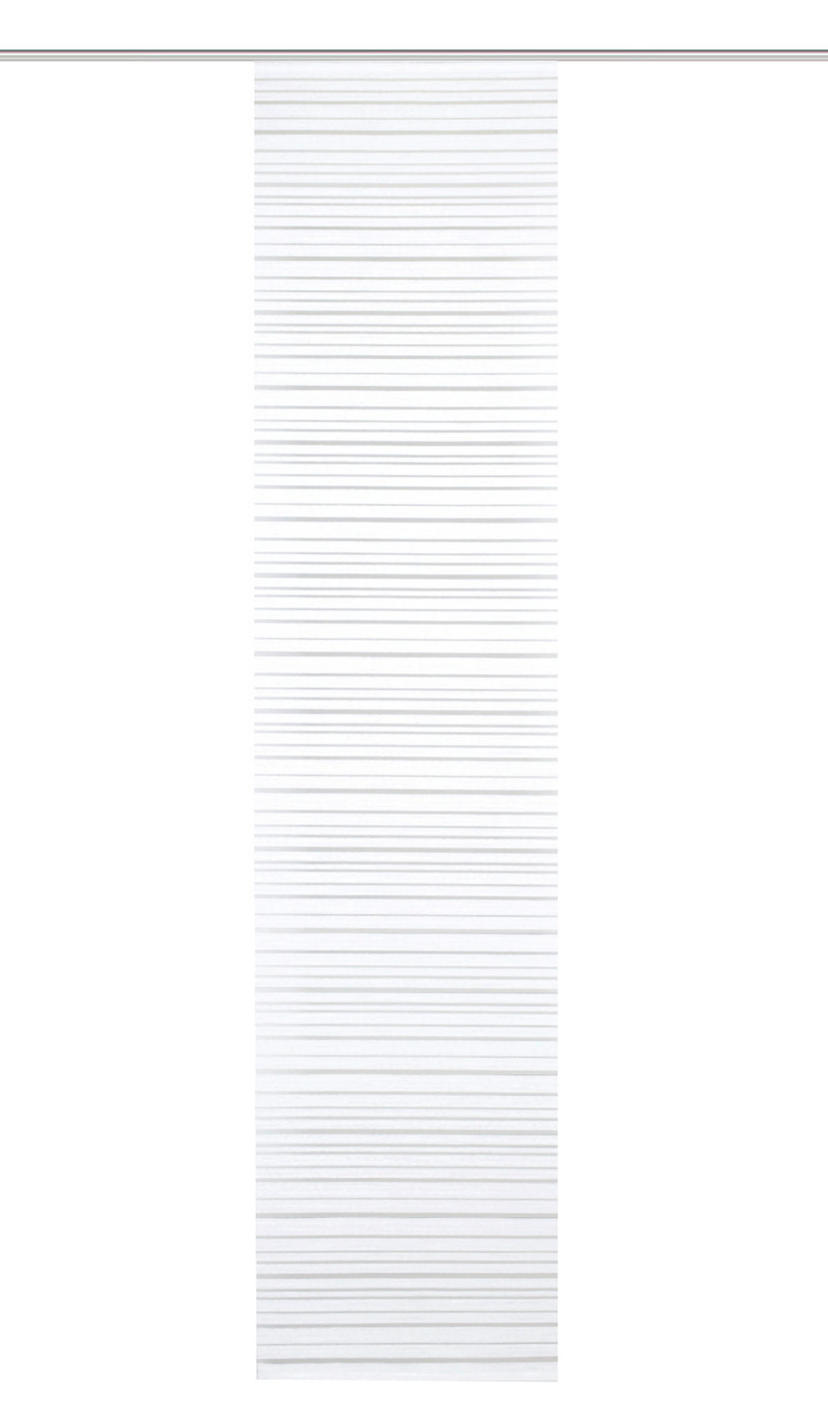 FLÄCHENVORHANG in Weiß blickdicht  - Weiß, Design, Textil (60/245cm)