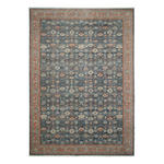 VINTAGE-TEPPICH 65/130 cm Picardie Blau, Terracotta  - Blau/Terracotta, Design, Textil (65/130cm) - Novel