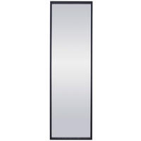 ZRKADLO 42,5/142,5/5 cm  - čierna, Design, drevo/sklo (42,5/142,5/5cm) - Xora