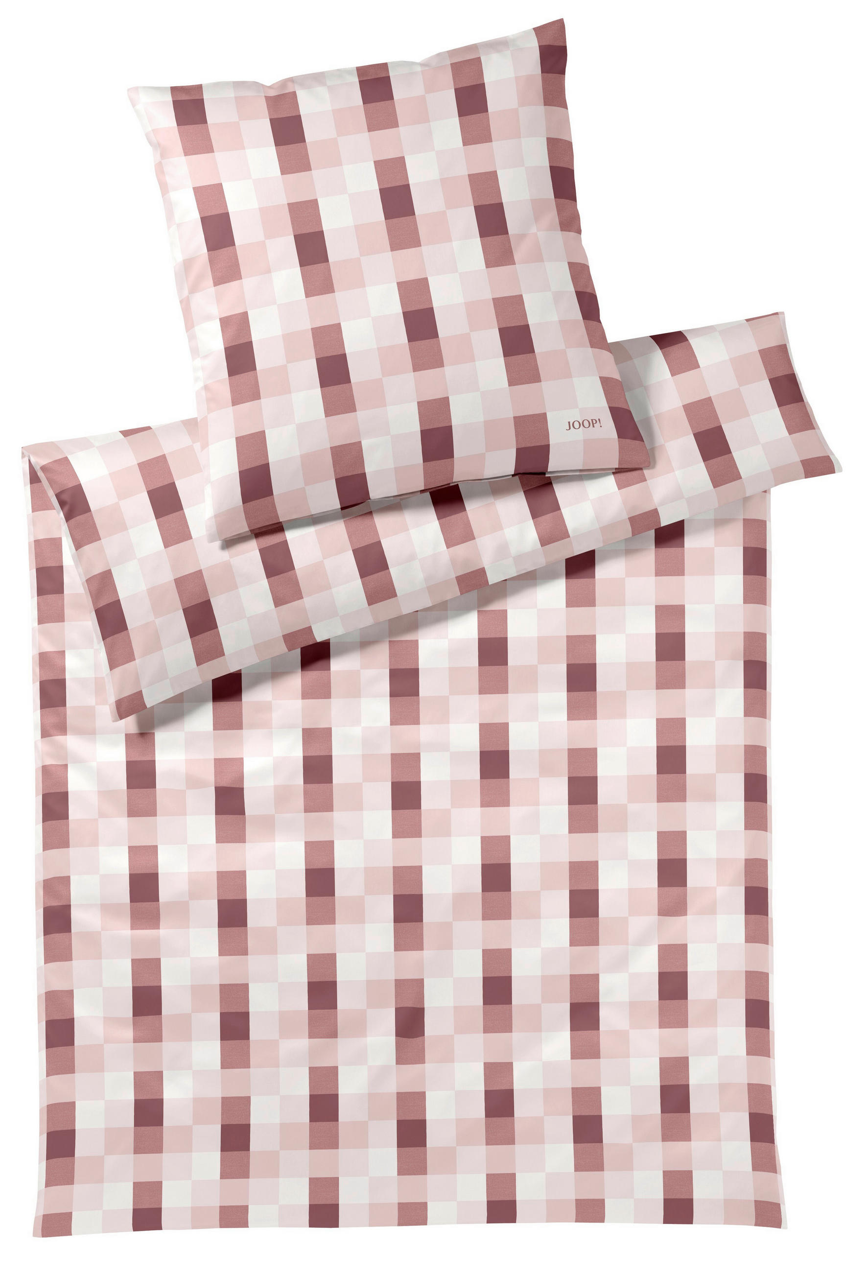 BETTWÄSCHE Makosatin 135/200 cm  - Rot, Design, Textil (135/200cm) - Joop!