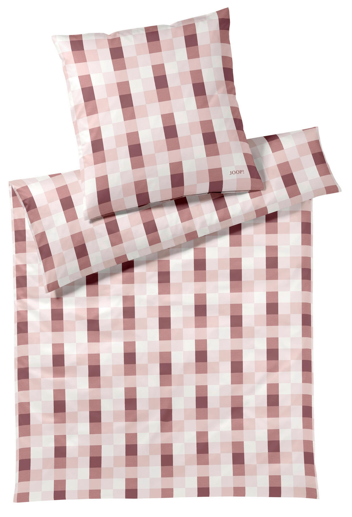 BETTWÄSCHE Makosatin 135/200 cm  - Rot, Design, Textil (135/200cm) - Joop!