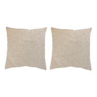 KISSENHÜLLEN-SET LUCIO 40/40 cm  - Sandfarben, Basics, Textil (40/40cm)