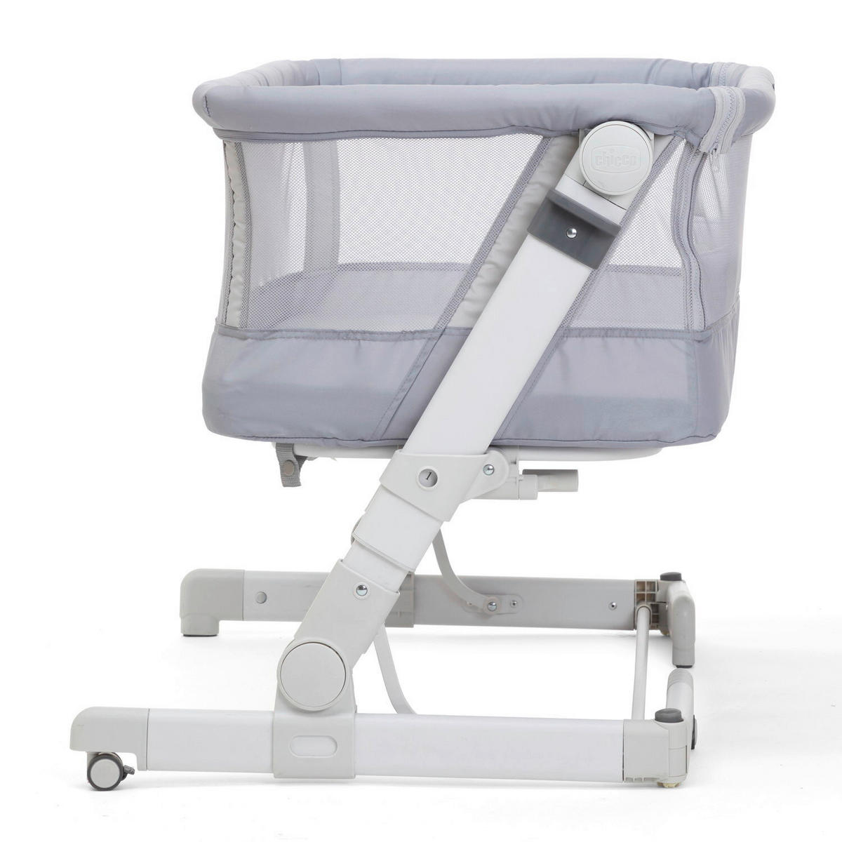 BEISTELLBETT NEXT2ME POP-UP  - Hellgrau/Grau, Basics, Kunststoff/Textil (87/80/82cm) - Chicco