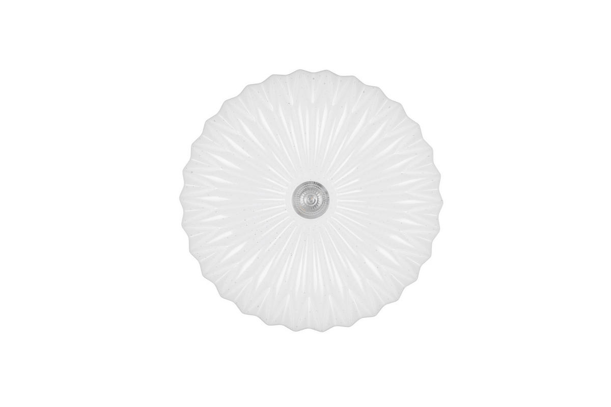 LED-DECKENLEUCHTE ATARIS 38/7 cm   - Weiß, Trend, Kunststoff (38/7cm)
