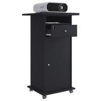 STEHPULT 60/50/108,3 cm  - Schwarz, MODERN, Holzwerkstoff (60/50/108,3cm) - MID.YOU