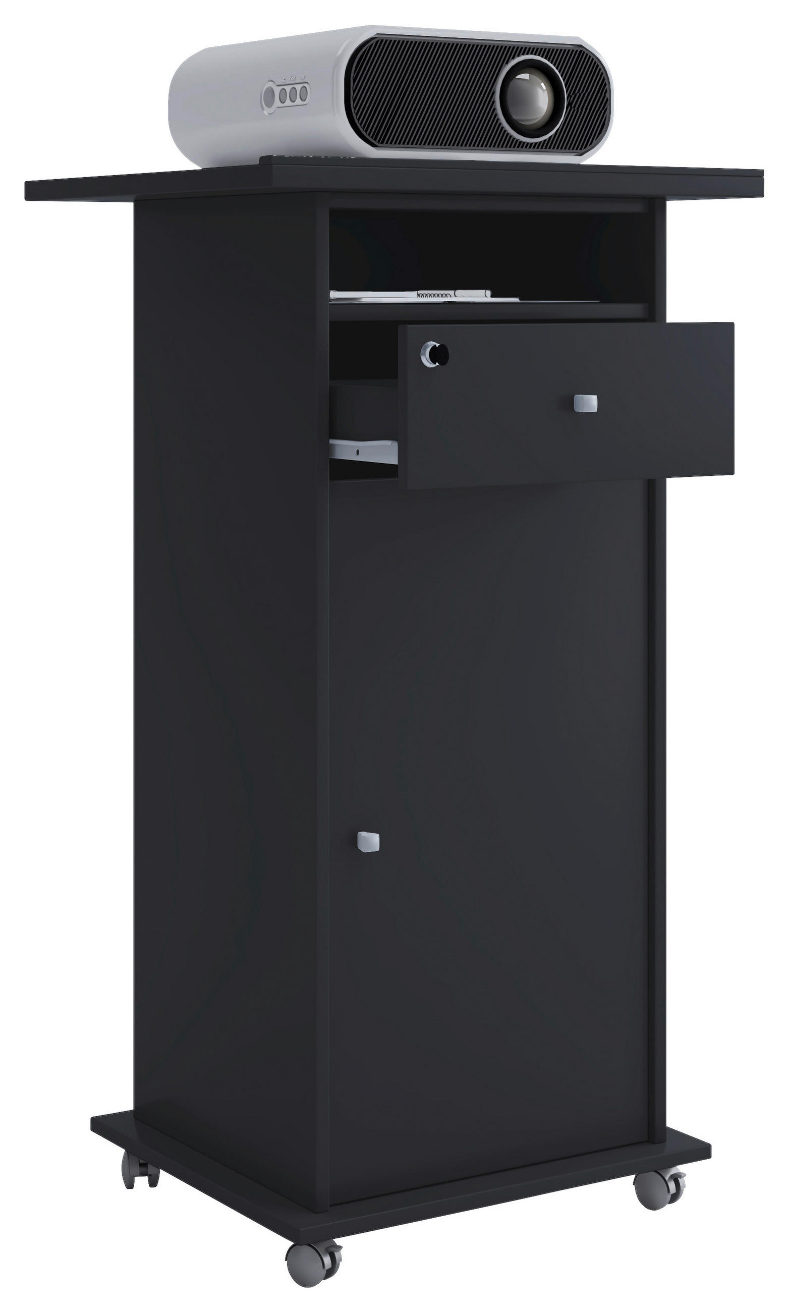 Stehpult Neta Schwarz B: 60 Cm