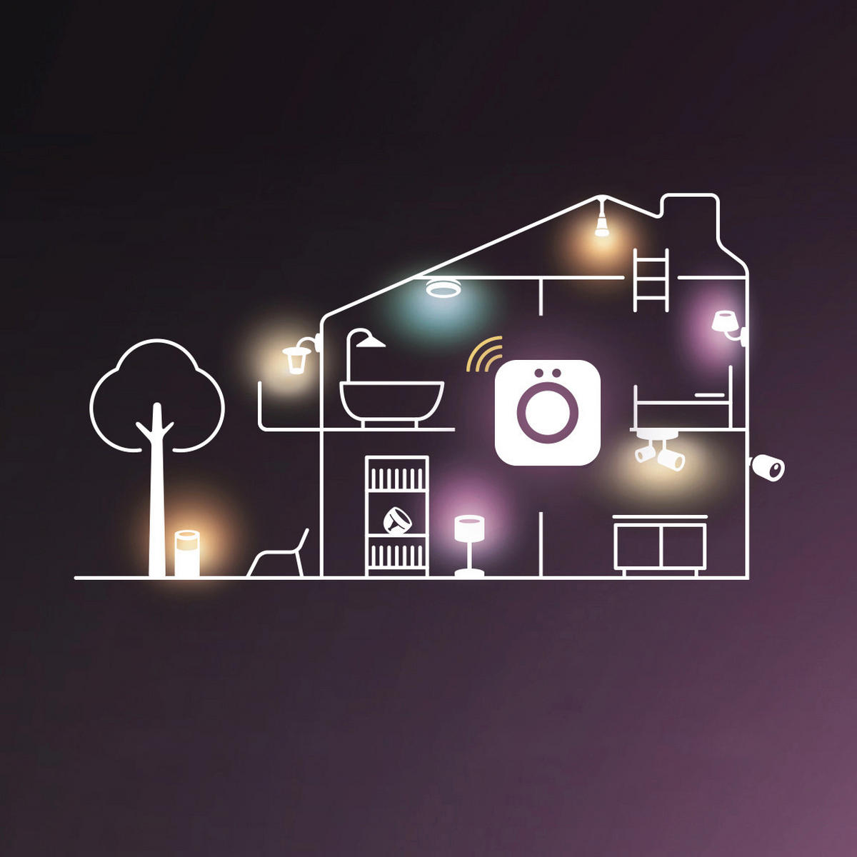 LED-STRIP 1,5/0,6/1000 cm   - Weiß, KONVENTIONELL, Kunststoff (1,5/0,6/1000cm) - Philips HUE