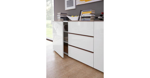 SIDEBOARD 195/81/44 cm - Eichefarben/Schwarz, Design, Holzwerkstoff/Kunststoff (195/81/44cm) - Dieter Knoll