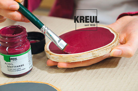 ACRYLFARBE - Blau/Gelb, KONVENTIONELL (22/5/8,5cm)