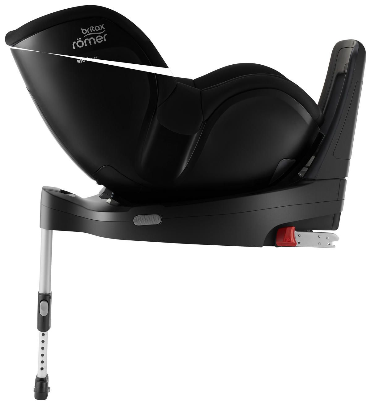 REBOARDER-KINDERSITZ DUALFIX PRO M  - Schwarz, Basics (44/48/74cm) - Britax Römer