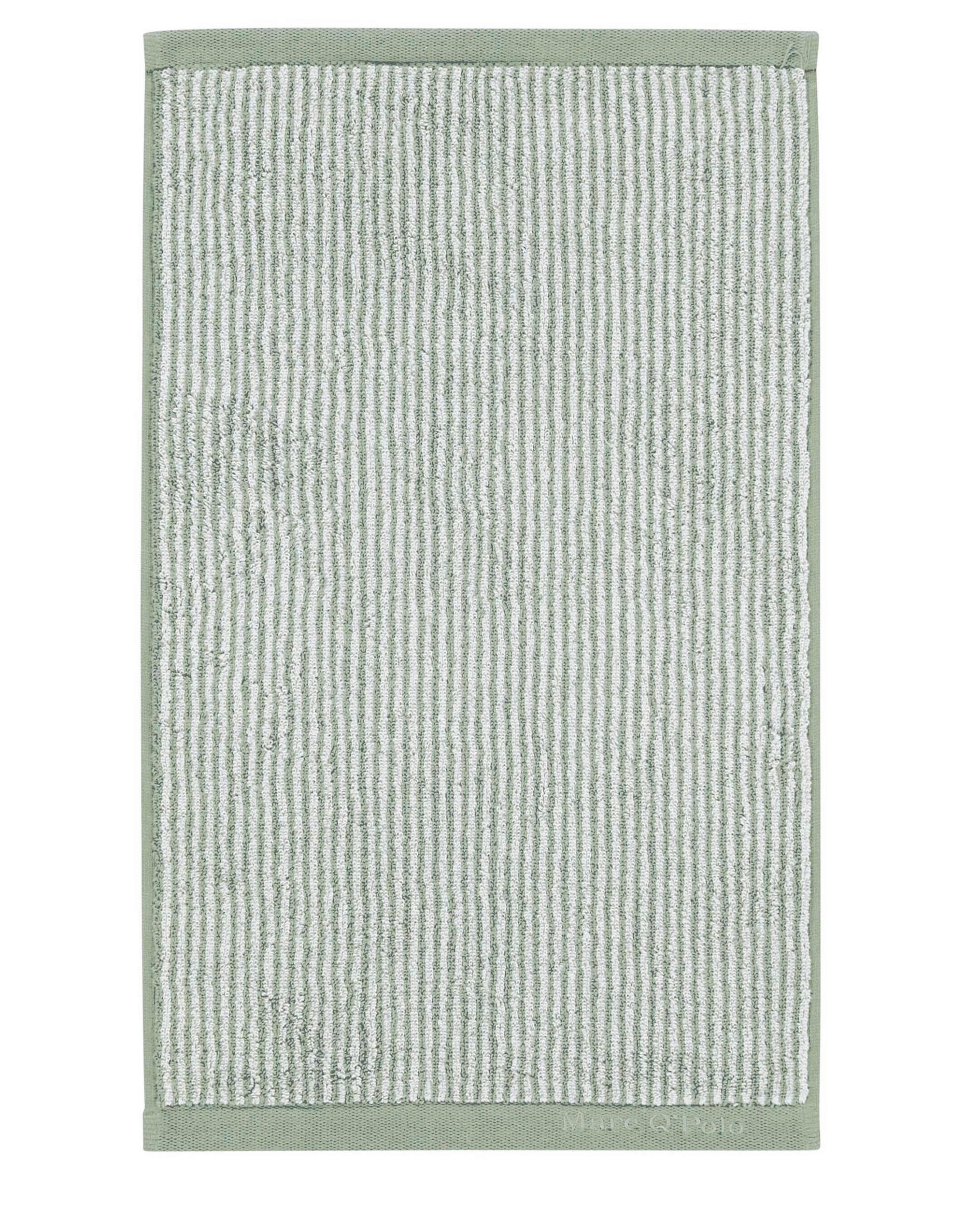GÄSTETUCH TIMELESS TONE STRIPE Hellgrün 30/50 cm  - Hellgrün, Basics, Textil (30/50cm) - Marc O'Polo