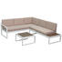LOUNGE ZOFA Polywood® aluminij - bela/bež, Moderno, kovina/umetna masa (219/62/192cm) - Ambia Garden LOUNGE ZOFA Polywood® aluminij - bela/bež, Moderno, kovina/umetna masa (219/62/192cm) - Ambia Garden