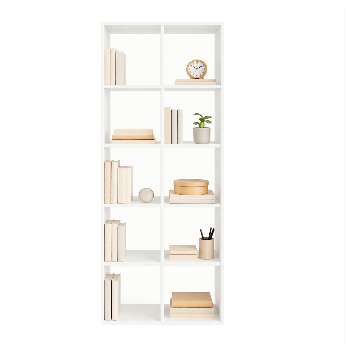RAUMTEILER - Weiß, Trend, Holzwerkstoff (65,5/161,5/30cm) - Boxxx