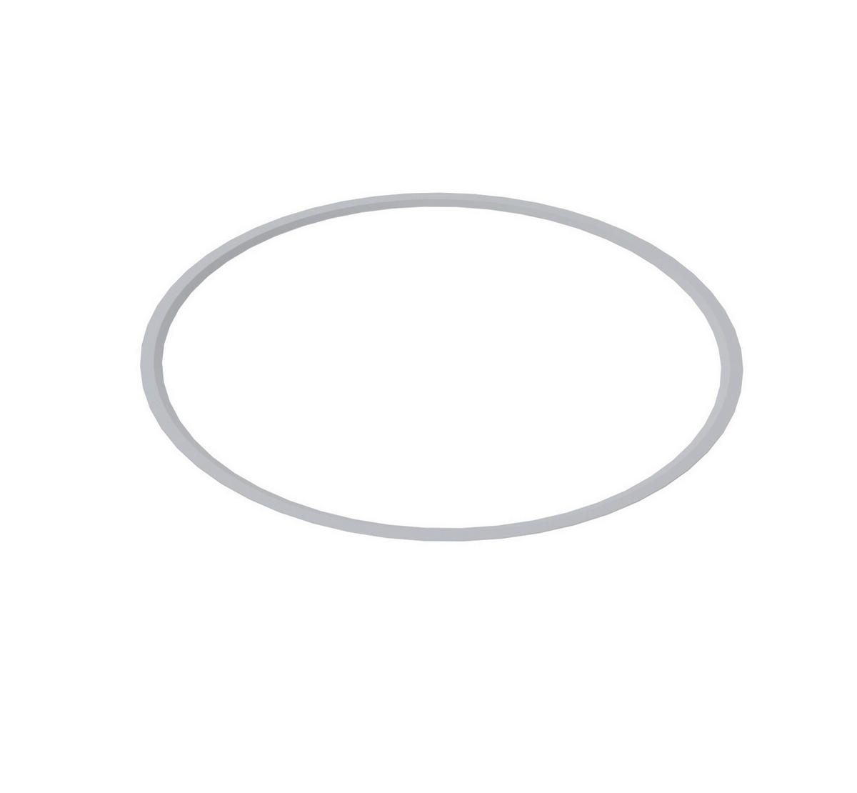 LED-DECKENLEUCHTE 35/5 cm   - Schwarz, KONVENTIONELL, Kunststoff (35/5cm) - Nordlux