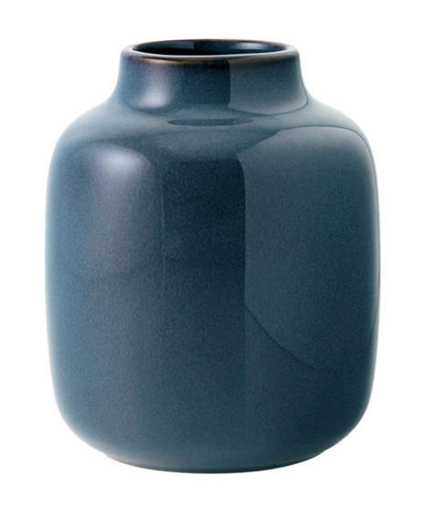 VASE LAVE HOME  - Blau, Basics, Keramik (12,5cm) - like.Villeroy & Boch