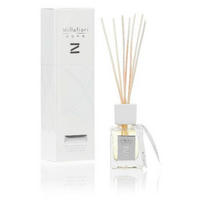 DIFFÚZOR  virágos  - fekete, Basics, műanyag/Üveg (6.2/25.5/6.2cm)