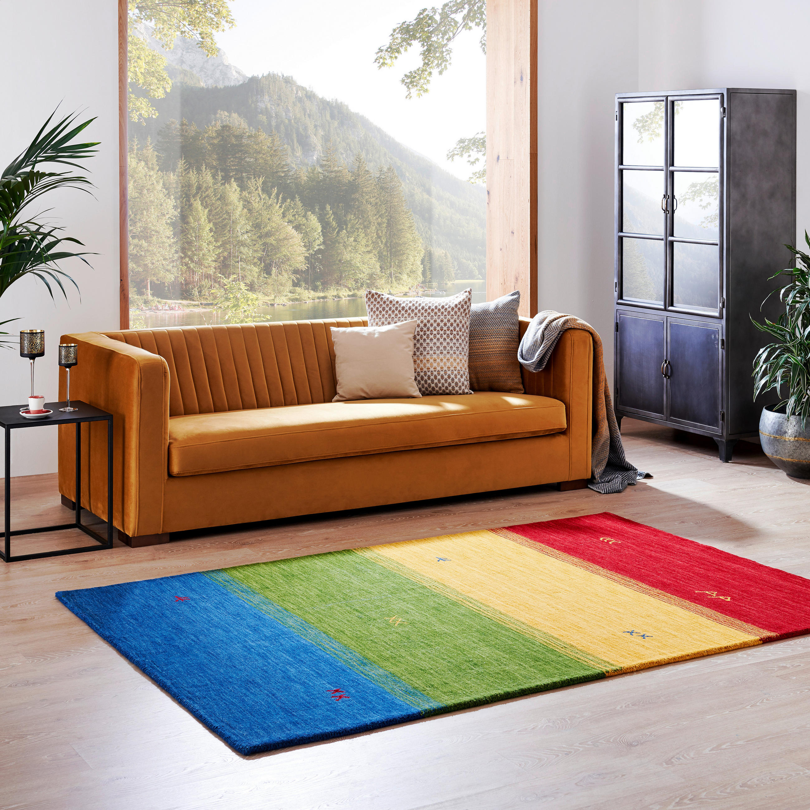 ORIENTÁLNY KOBEREC, 90/160 cm, viacfarebná - viacfarebná, Konventionell, textil (90/160cm) - Cazaris