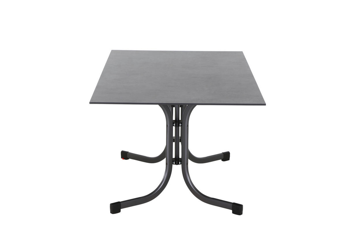 GARTENGARNITUR 5-teilig Stahl  - Taupe/Anthrazit, Basics, Kunststoff/Metall (57/80/56cm) - Siena Garden