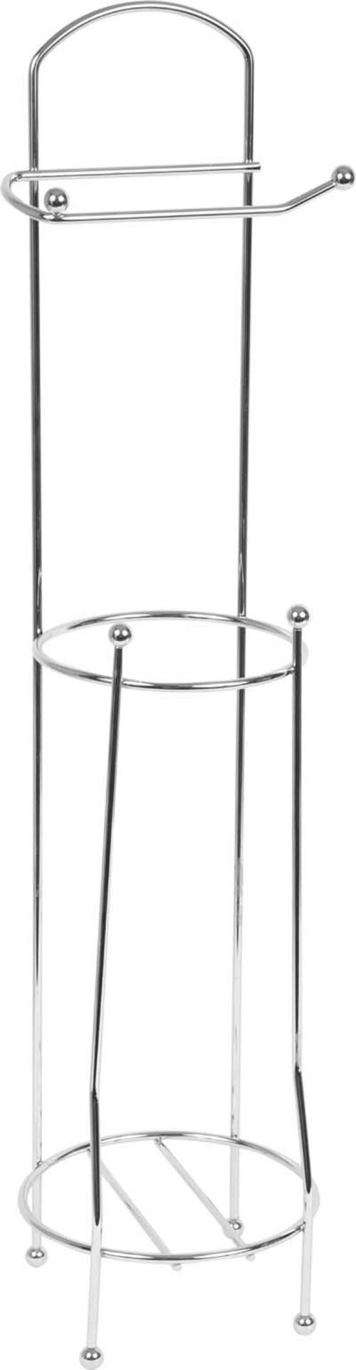 DRŽAČ TOALETNOG PAPIRA  boje kroma  metal  TENDANCE  - boje kroma, Konvencionalno, metal (15,5/65/15,5cm) - Homeware