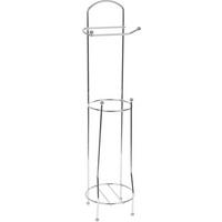 DRŽALO ZA TOALETNI PAPIR - barve kroma, Konvencionalno, kovina (15,5/65/15,5cm) - Homeware