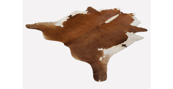 RINDERFELL 200/230 cm Hereford Braun, Weiß  - Braun/Weiß, LIFESTYLE, Leder/Fell (200/230cm) - Linea Natura