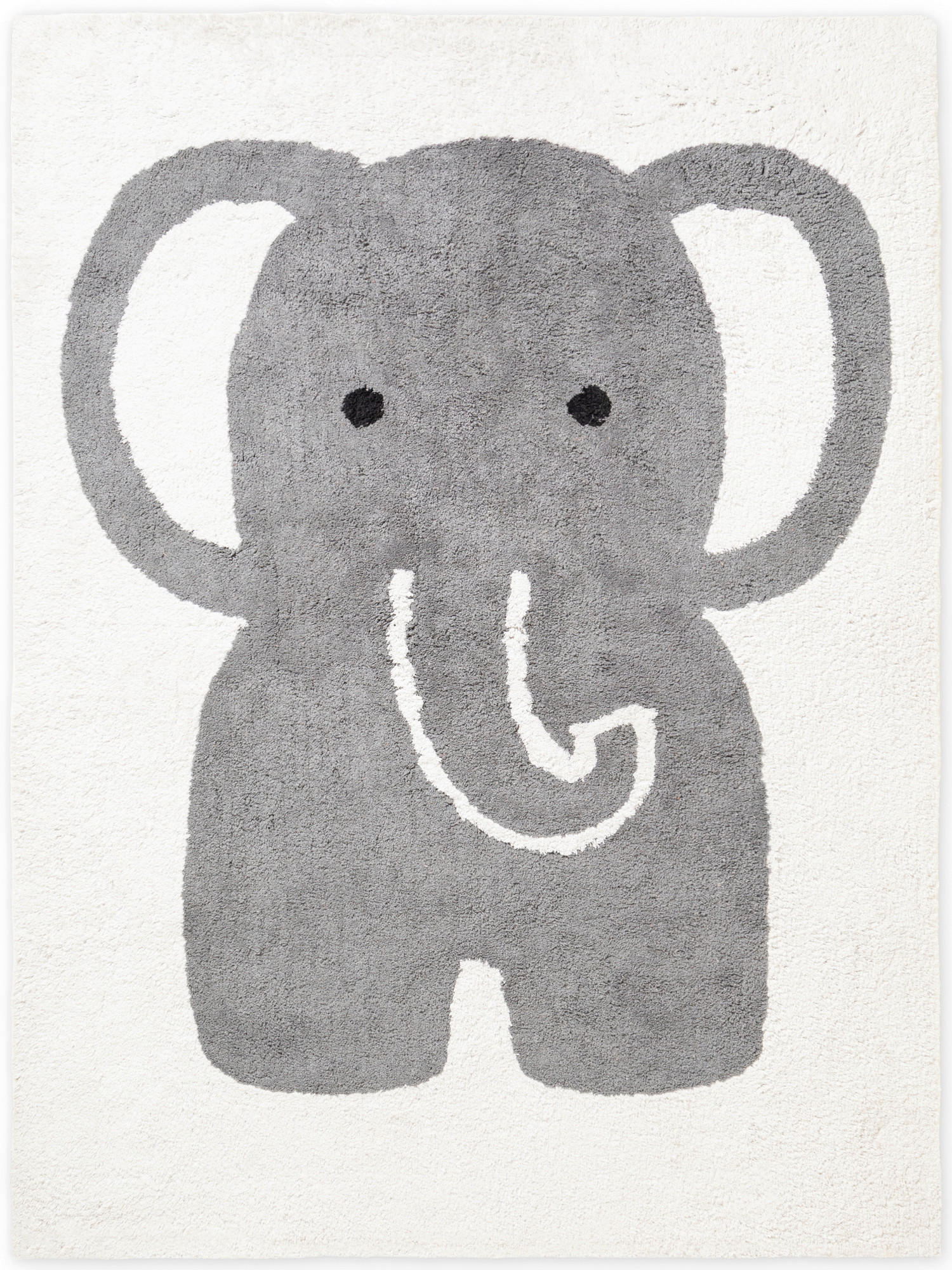 KINDERTEPPICH 140/200 cm Snuggle Emil  - Creme/Grau, Basics, Kunststoff/Textil (140/200cm) - Hanse Home
