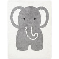 KINDERTEPPICH 140/200 cm Snuggle Emil  - Creme/Grau, Basics, Kunststoff/Textil (140/200cm) - Hanse Home