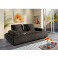 SCHLAFSOFA  in Chenille Anthrazit  - Anthrazit/Schwarz, KONVENTIONELL, Kunststoff/Textil (235-255/80/116-138cm) - Carryhome