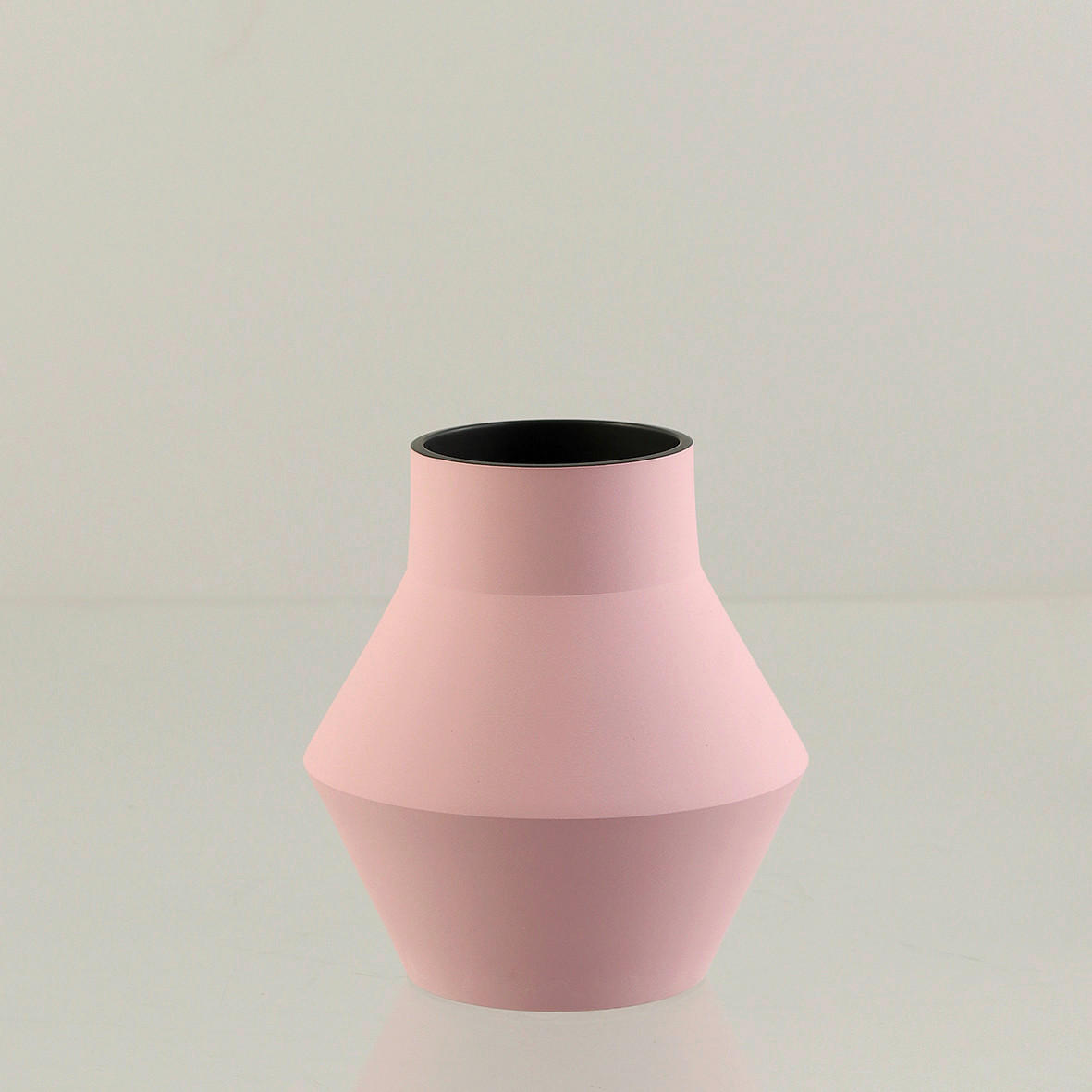 VASE 22 cm  - Rosa, Basics, Keramik (22cm)