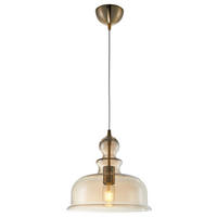 PENDELLAMPA 29,7/29,9/29,7 cm  - bronsfärgad, Basics, metall/glas (29,7/29,9/29,7cm) - MAYTONI