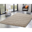 HOCHFLORTEPPICH 200/200 cm Fashion Shaggy  - Beige, Basics, Textil (200/200cm) - Novel