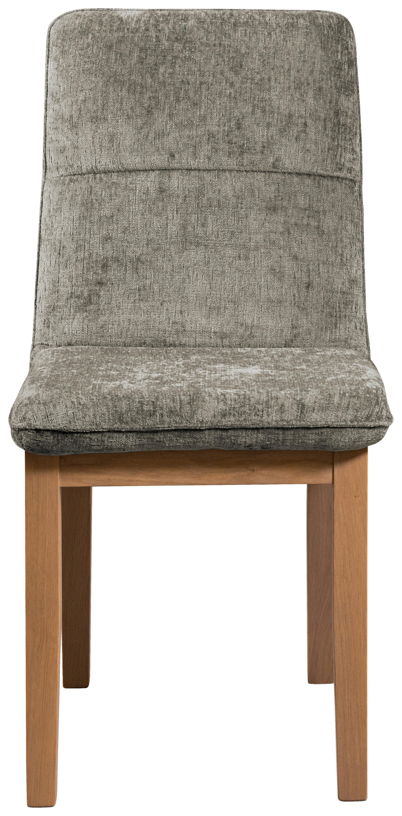 STUHL Webstoff Beige Eiche vollmassiv  - Eichefarben/Beige, KONVENTIONELL, Holz/Textil (47/91/44cm) - James Wood