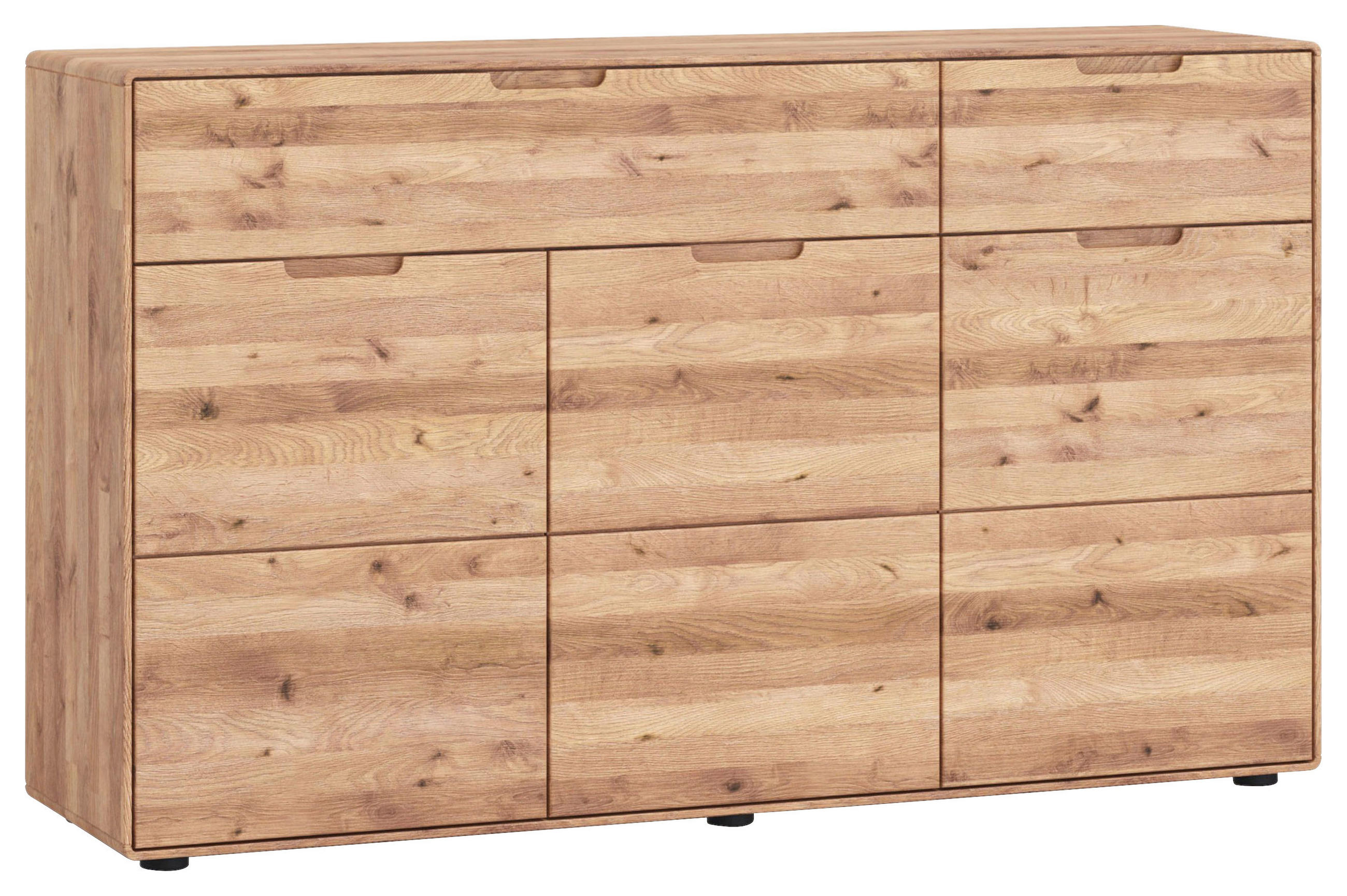 SIDEBOARD  in 149/91/40 cm  - Wildeiche, KONVENTIONELL, Holz (149/91/40cm) - Linea Natura