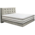 BOXSPRINGBETT 180/200 cm  in Beige  - Beige, KONVENTIONELL, Holz/Textil (180/200cm) - Dieter Knoll