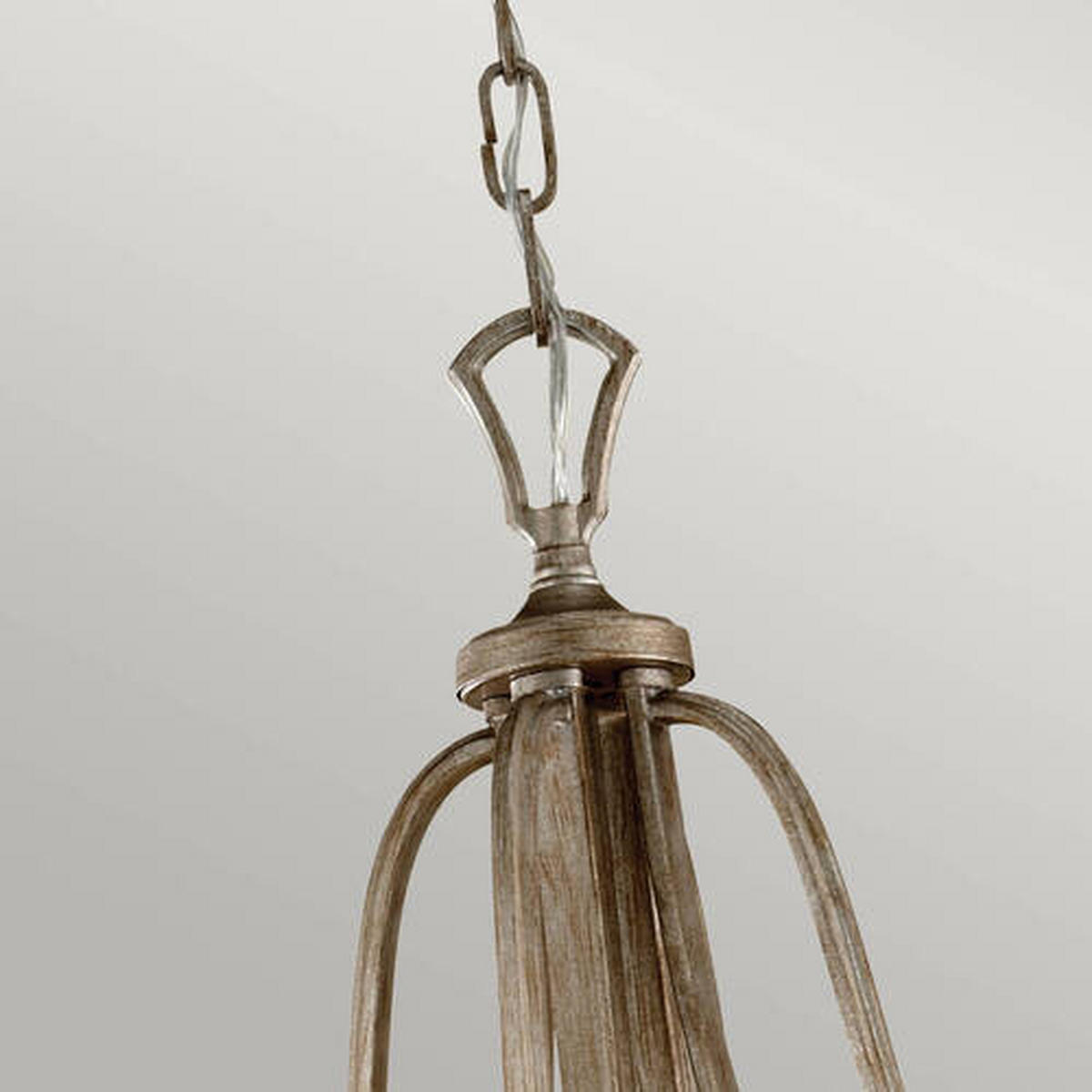VISEČA SVETILKA  Elstead Abbey      50.8/92.1 cm      E27 - srebrne barve/peščene barve, Konvencionalno, kovina (50.8/92.1cm) - Elstead Lighting