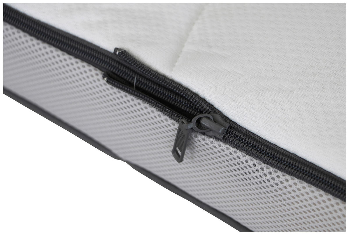 FEDŐMATRAC 90/200 cm  - fehér, Basics, textil (90/200cm) - Sleeptex