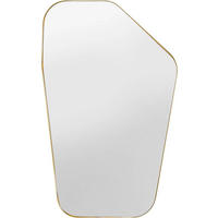 WANDSPIEGEL 64/95/3 cm  - Transparent/Messingfarben, Trend, Glas/Metall (64/95/3cm) - Kare-Design