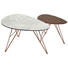 COUCHTISCHSET Freiform Dunkelgrau, Hellgrau - Dunkelgrau/Goldfarben, LIFESTYLE, Metall (90/42/60cm) COUCHTISCHSET Freiform Dunkelgrau, Hellgrau - Dunkelgrau/Goldfarben, LIFESTYLE, Metall (90/42/60cm)