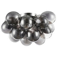 DECKENLEUCHTE 28 W     - Nickelfarben, Basics, Glas/Metall (50/29,5/50cm) - MAYTONI
